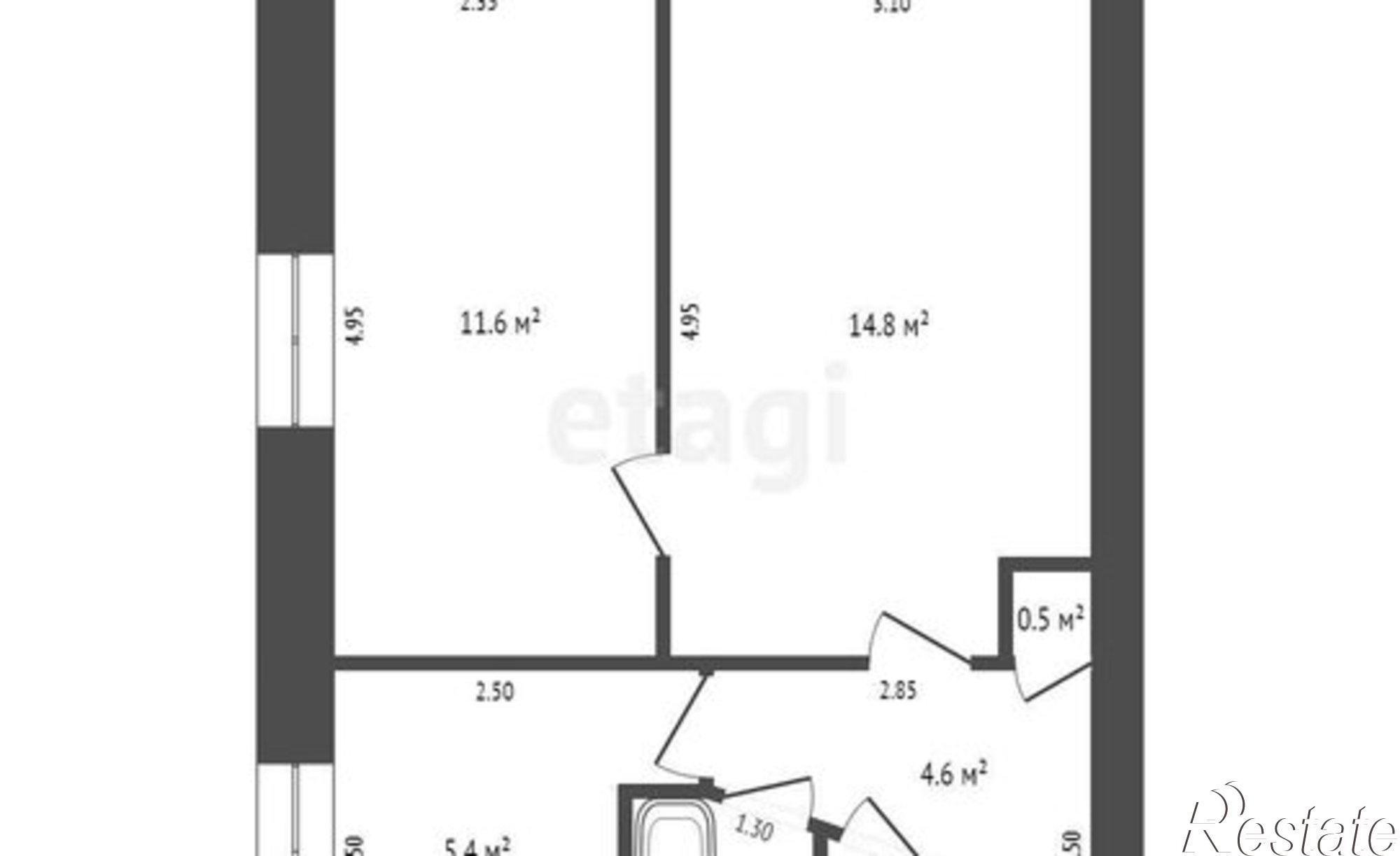 Купить квартиру за 2 550 000 рублей на улица Ленина, 50
