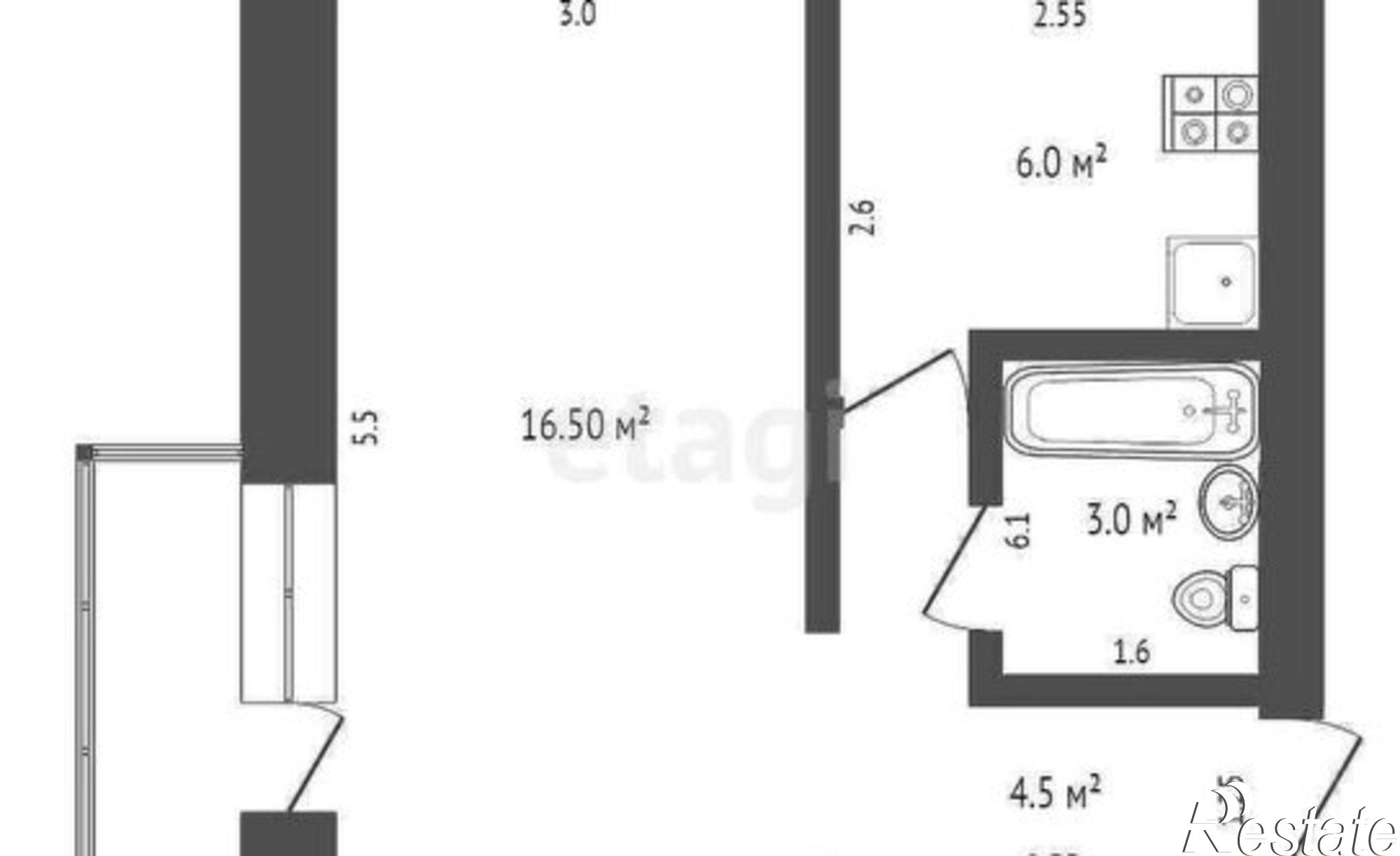 Купить квартиру за 2 100 000 рублей на ул 50 лет Октября, 6