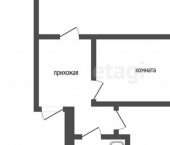 2-комн, 40кв м, этаж 1/3 ул Свободы, 247