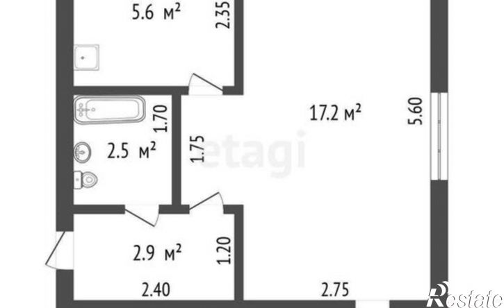 1-комн квартира ул Сирина, 11,  д. 11