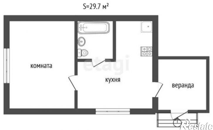 1-комн квартира ул Свободы, 200,  д. 200