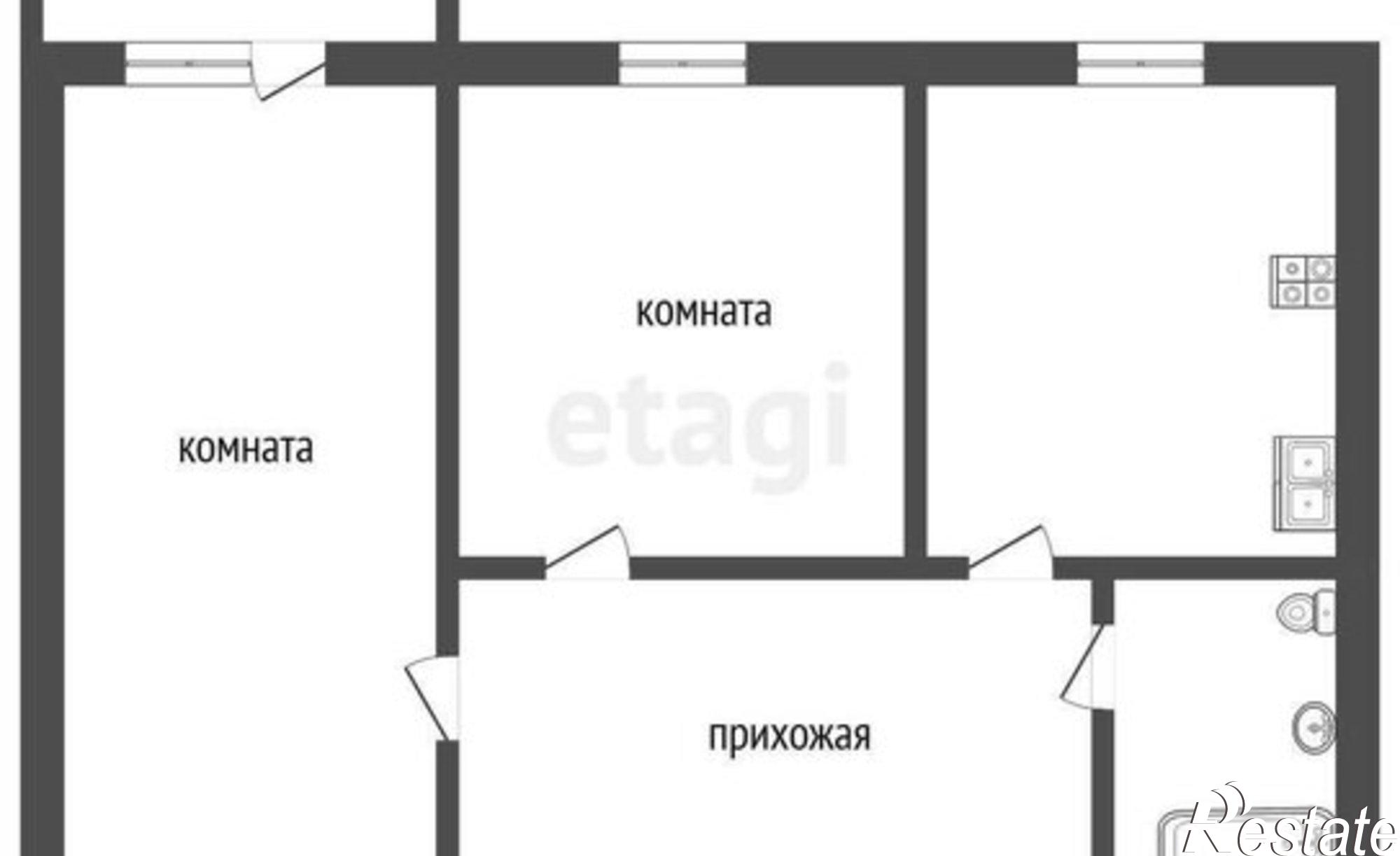 Купить квартиру за 5 500 000 рублей на ул Горького, 39