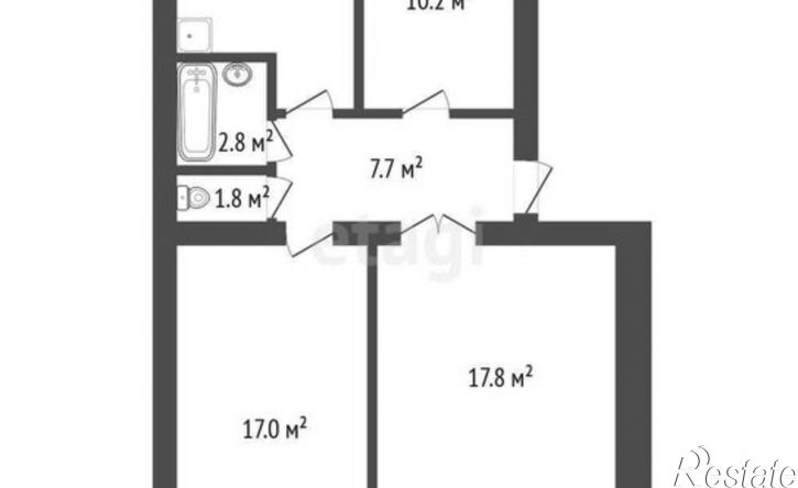 3-комн квартира ул Свободы, 18,  д. 18