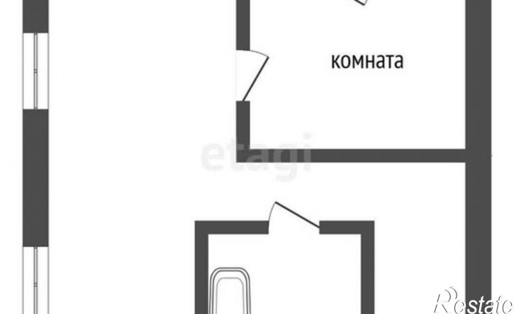1-комн квартира Ялуторовск, улица Ленина, 39/3