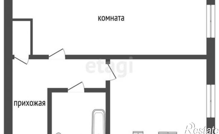 1-комн квартира Ялуторовск, улица Свердлова, 41