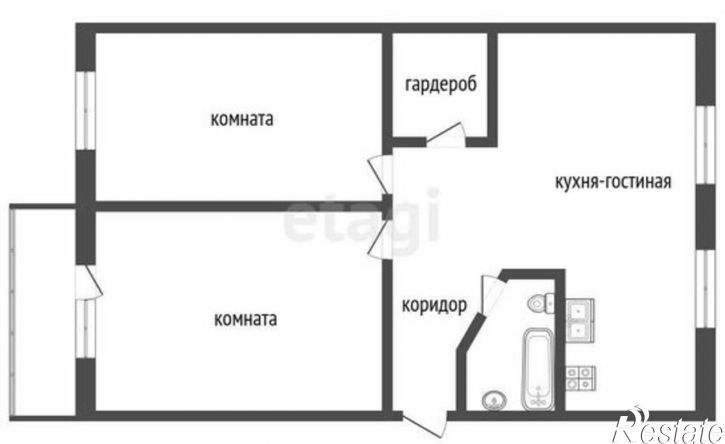 3-комн квартира ул Лизы Чайкиной, 24,  д. 24