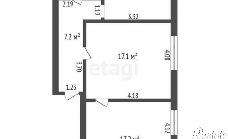 2-комн квартира ул Горького, 39,  д. 39