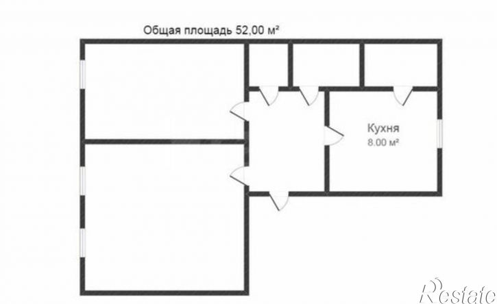 2-комн квартира Ялуторовск, улица Свердлова, 181