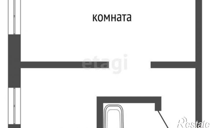 1-комн квартира ул Новикова, 26,  д. 26