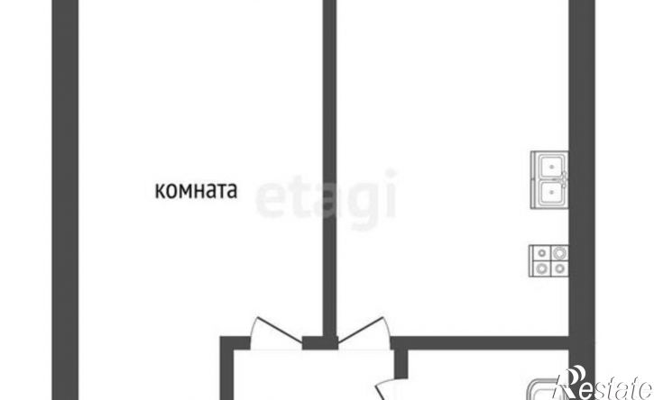 1-комн квартира ул Северная, 106,  д. 106