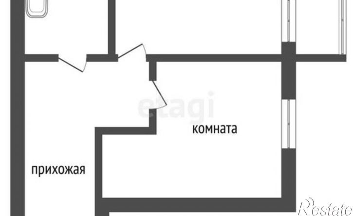 1-комн квартира ул Полевая, 62,  д. 62
