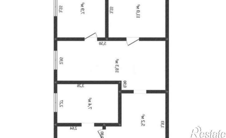4-комн квартира ул Комсомольская, 4,  д. 4