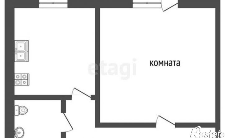 1-комн квартира ул Революции, 190а,  д. 190а