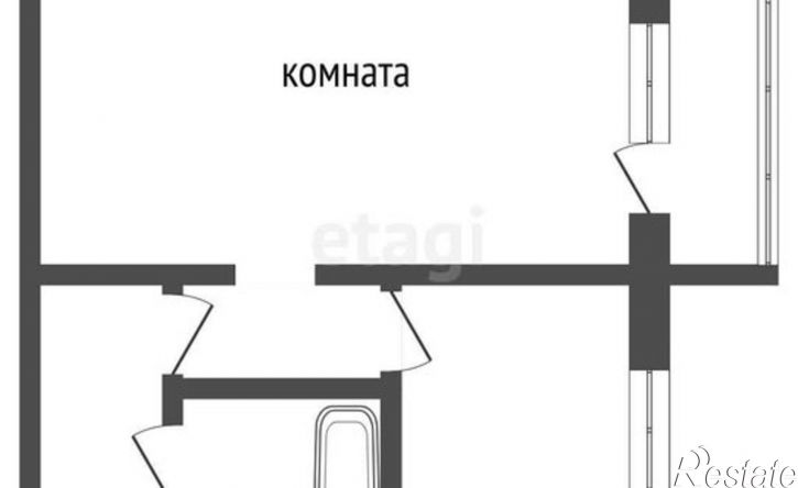 1-комн квартира ул Скворцова-Степанова, 4,  д. 4