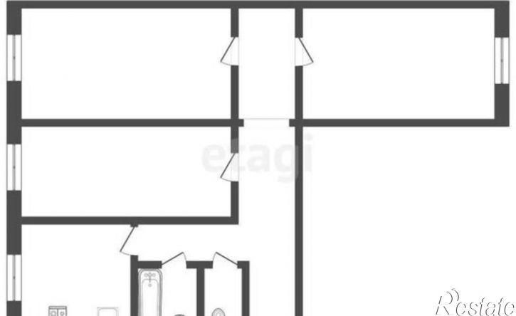 3-комн квартира Шоссейный пер, 4,  д. 4