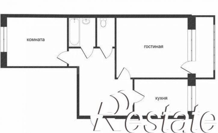 2-комн квартира улица Бахтиярова, 68,  д. 68