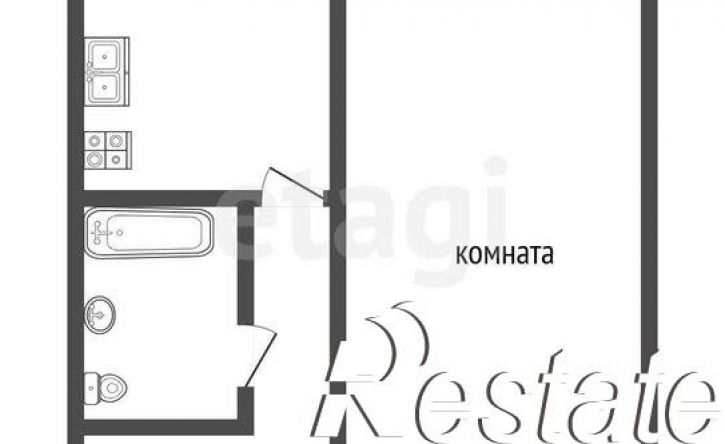 1-комн квартира улица Свободы, 234,  д. 234