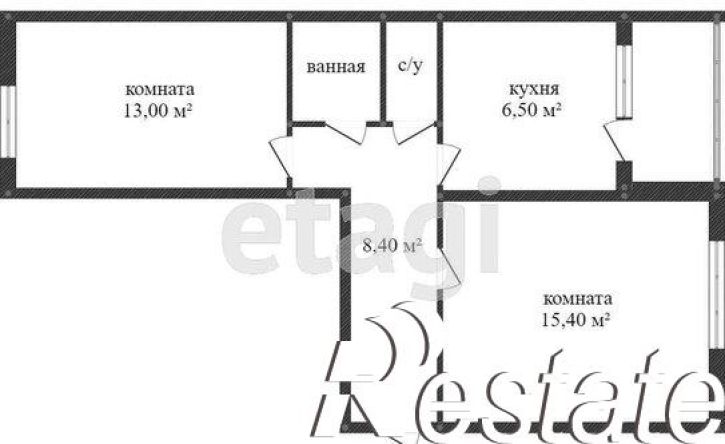 2-комн квартира улица Дзержинского, 1,  д. 1